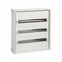 Распределительный шкаф Prisma Pack, 72 мод., IP30, навесной, сталь, бежевая дверь | код. 8003 | Schneider Electric